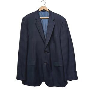 Brooks Brother Men’s Navy Pinstripe Blazer 44R